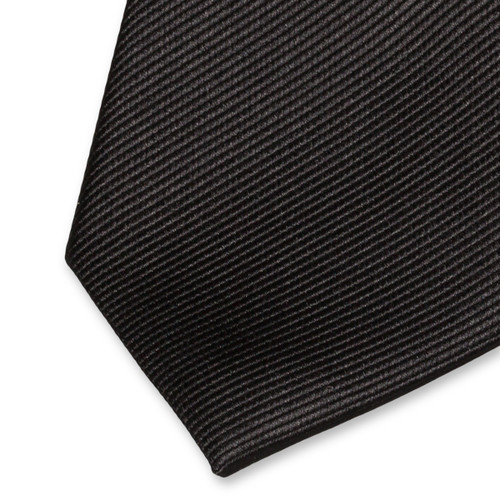 Zwarte stropdas XL (2)