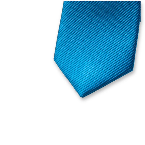 Super smalle stropdas Hardblauw (2)