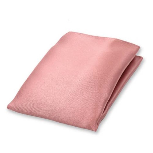 Oudroze pochet polyester satijn (1)