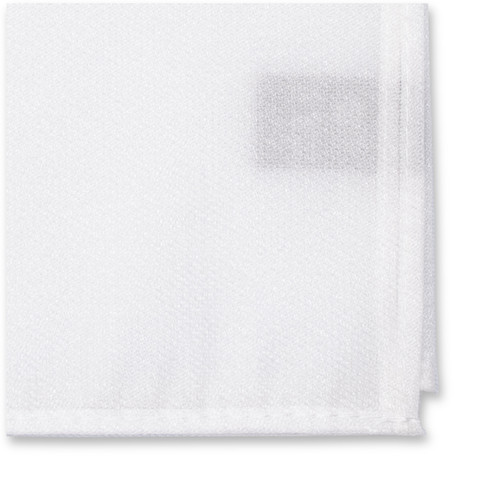 Witte Glitter pochet (2)