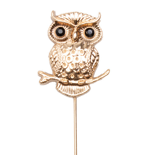 Reversspeld - Goudkleurige Uil (2)