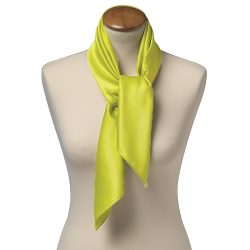 Polyester shawl lime - vierkant (2)