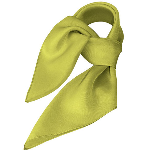 Polyester shawl lime - vierkant (1)