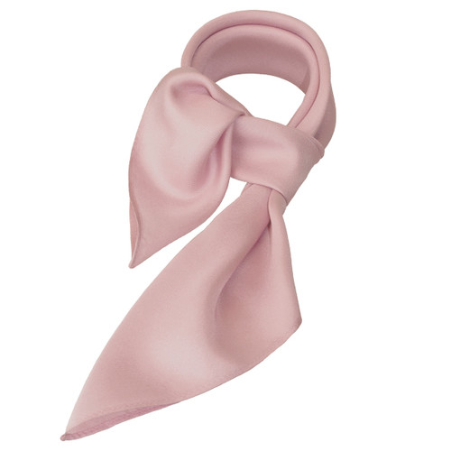 Zijde shawl Oudroze - vierkant (1)