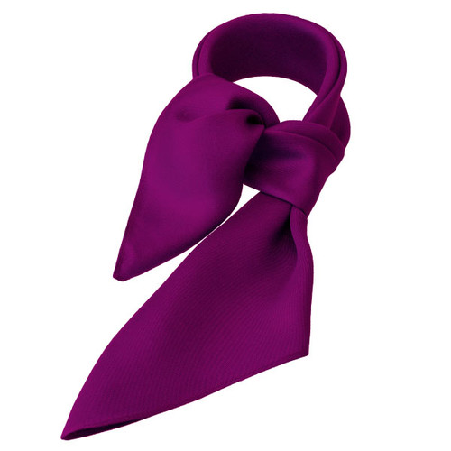 Violette zijden sjaaltje - Vierkant (1)