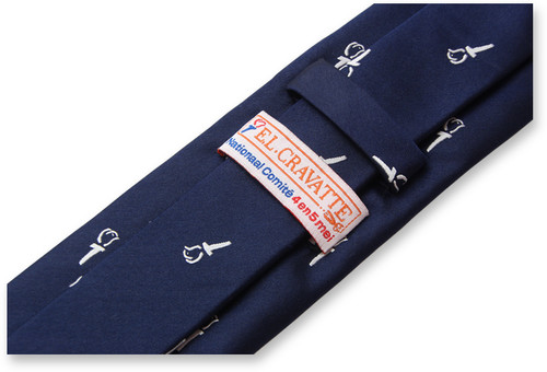 Donkerblauwe Stropdas - Vrijheid (3)