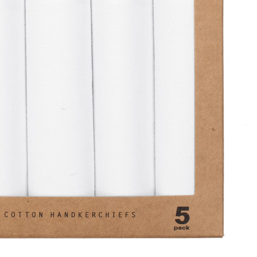 Zakdoeken heren - wit (2)