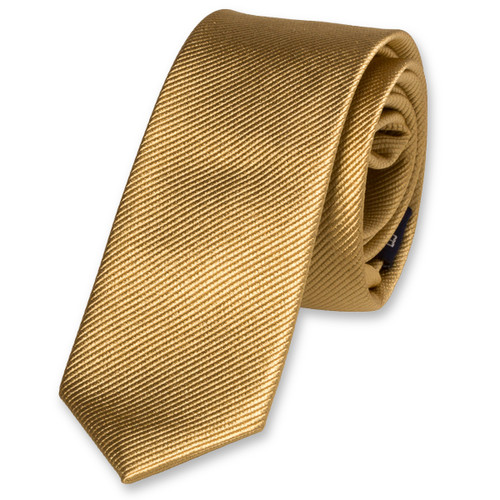 Verlenen Spruit Onverbiddelijk Smalle gouden stropdas