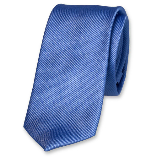 Smalle blauwe stropdas (1)