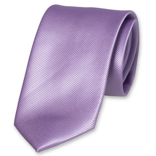 Polyester lila stropdas (1)