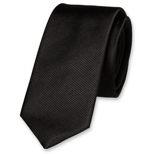 Smalle zwarte stropdas (1)