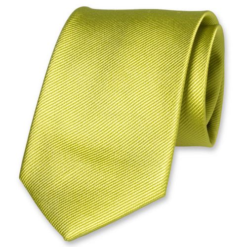 Lime groene stropdas XL (1)