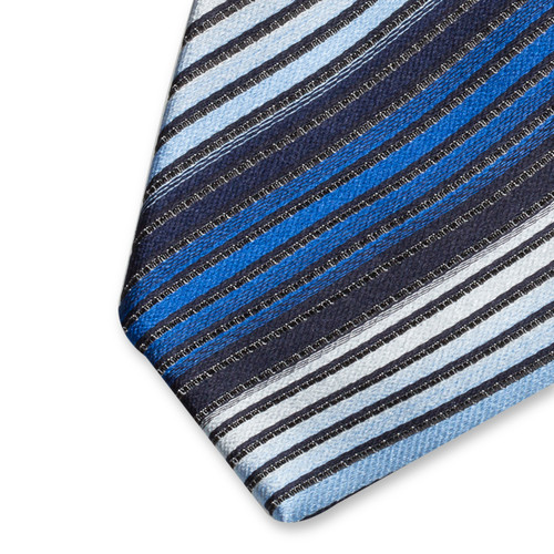 Stropdas multicolour blauw (2)