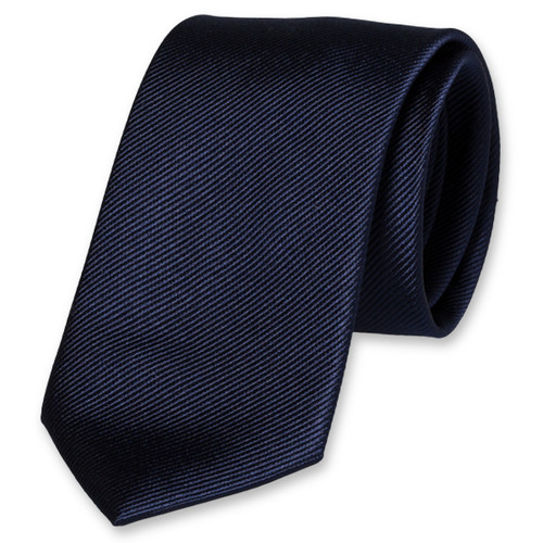 Donkerblauwe stropdas (1)