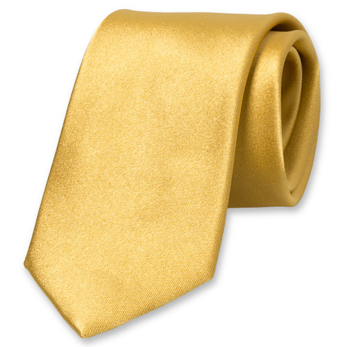 Satijn gouden stropdas (1)