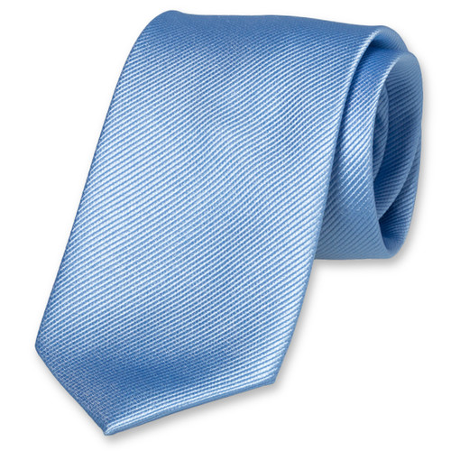 Lichtblauwe stropdas (1)