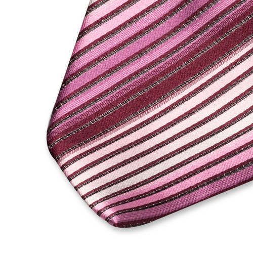 Stropdas multicolour roze (2)