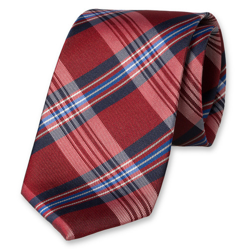 Ruiten stropdas rood (1)