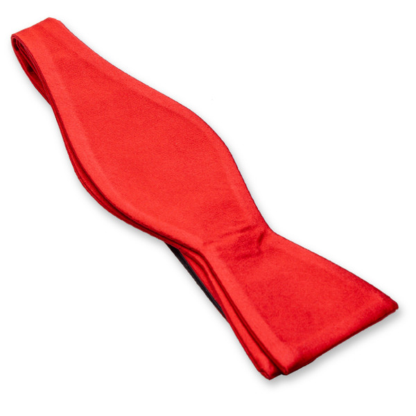 Rode zelfstrikker - Satijn (1)