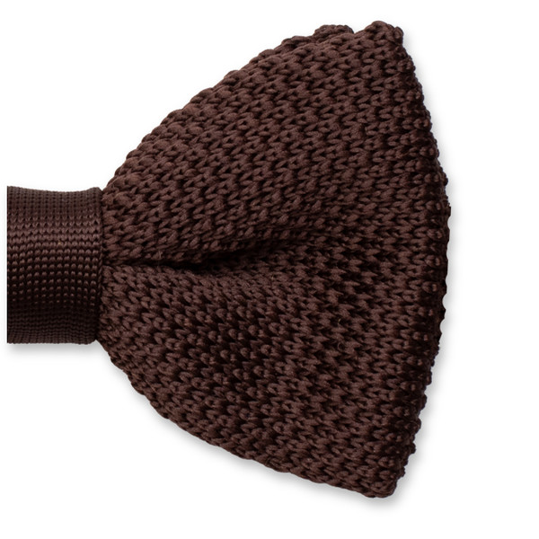 Gebreide Bruine Vlinderstrik (2)