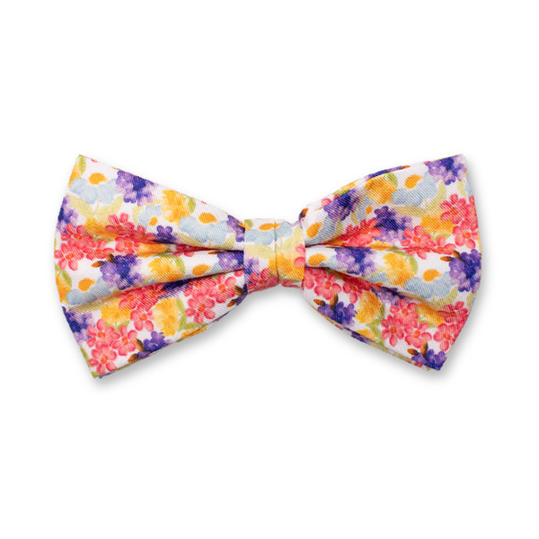 Meerkleurige Vlinderstrik - Bloemen (1)