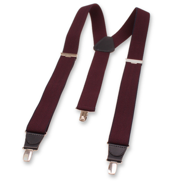 XIV Bretels - Herringbone Rood Blauw (2)