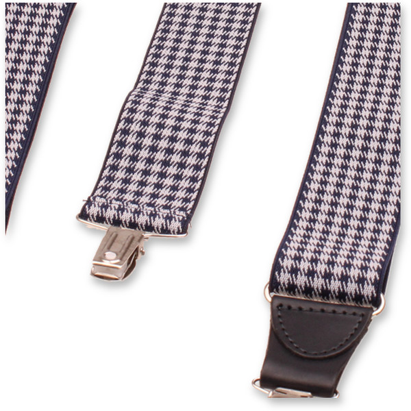 XIV Bretels - Pied de Poule Donkerblauw (4)