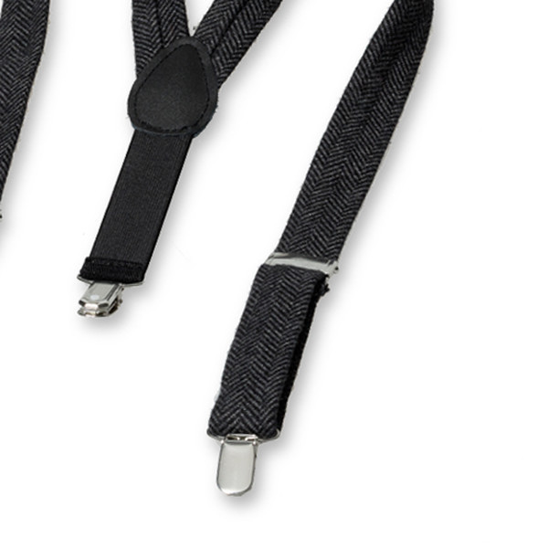 Wollen Kinderbretels Zwart-Grijs (3)