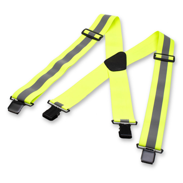 Neon Gele Werk Bretels  (2)