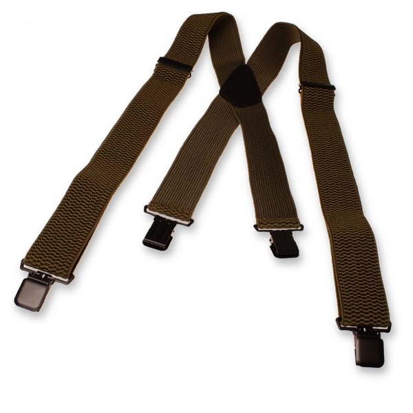 Olijfgroene Werk Bretels  (3)