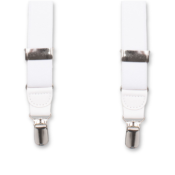 Smalle witte dames bretels (1)