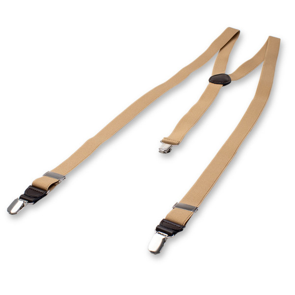 Smalle beige Dames bretels (2)