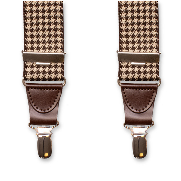 XIV Bretels - Pied de Poule Bruin (2)