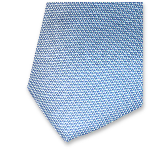 Aqua Blauwe Stropdas Grijs Patroon (2)