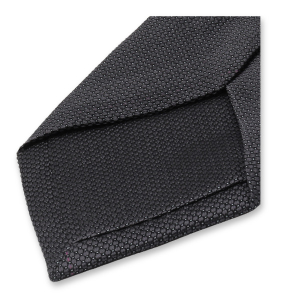 Antraciet Grijze Luxe Stropdas Modern Patroon (3)