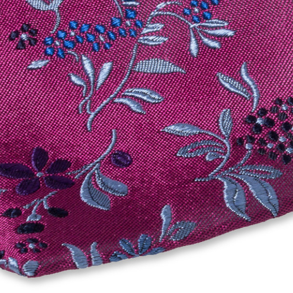 Violet Stropdas Bloemen (2)