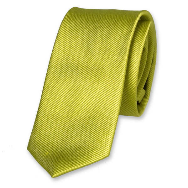 Limegroene stropdas Dames (1)