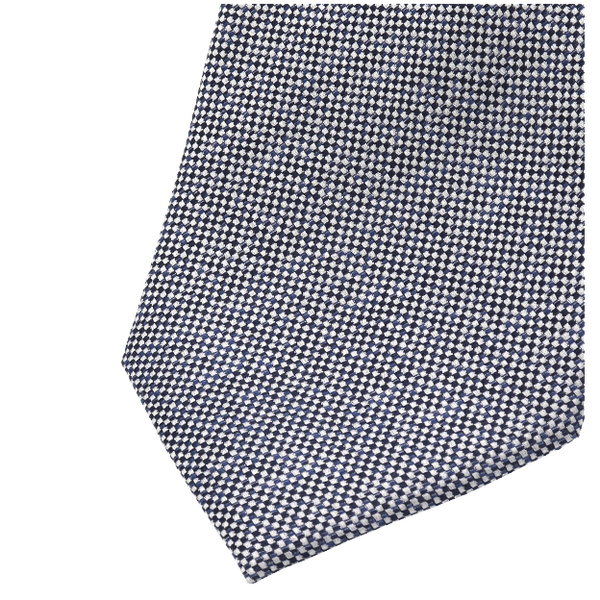 Donkerblauwe Stropdas Two-tone (2)