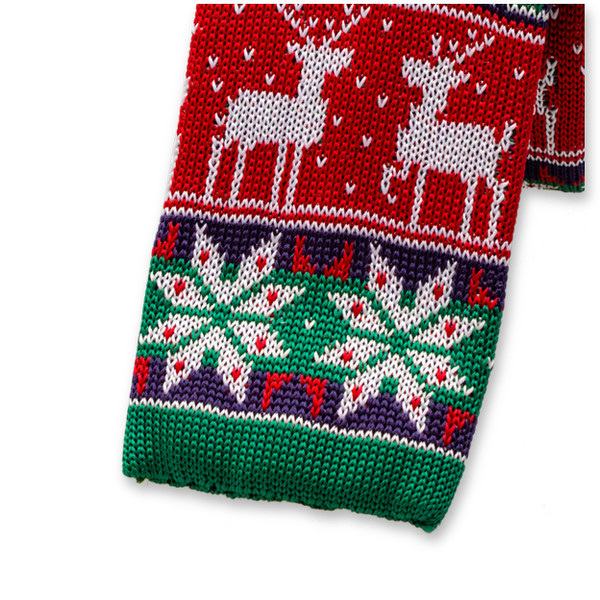 Kerst stropdas rood/groen (2)