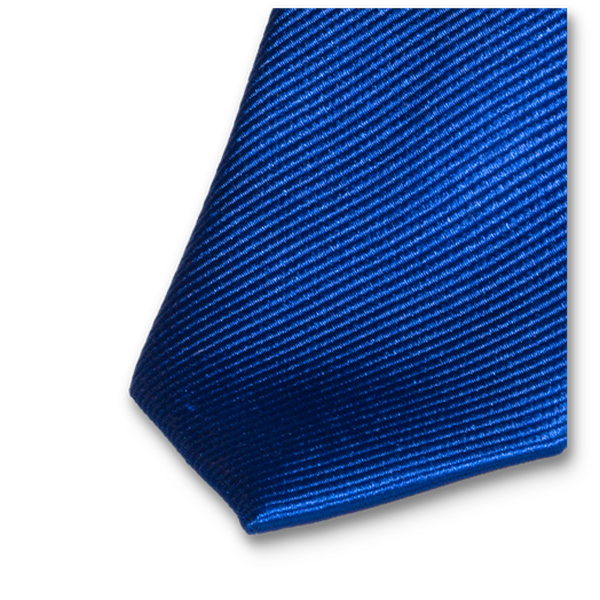 Super smalle stropdas Koningsblauw (2)