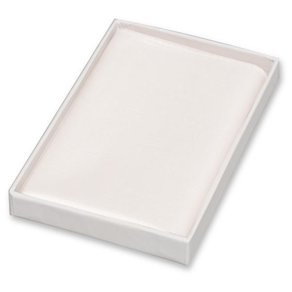 Satijn wit pochet (1)