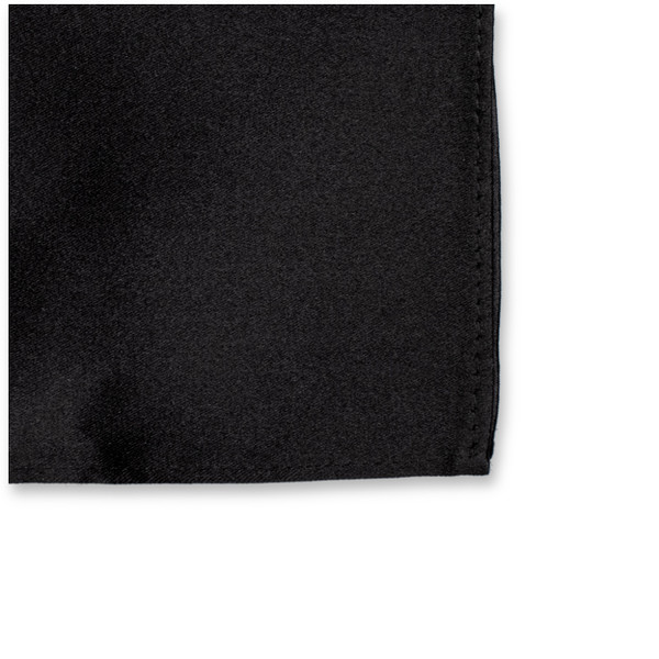 Zwarte Pochet Satijn (1)