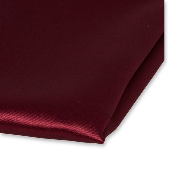 Bordeaux pochet polyester satijn (2)