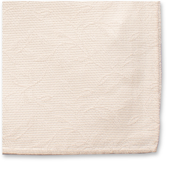 Trouw Pochet Ecru - Bloemen (2)