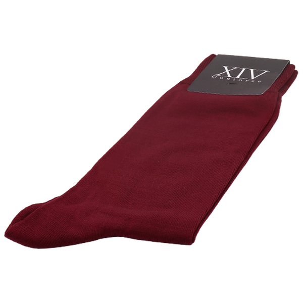Sokken Bordeauxrood - Luxe (2)