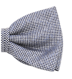 Donkerblauwe Vlinderstrik Two-tone - Thumbnail 2