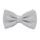 Lichtgrijze Vlinderstrik Two-tone - Thumbnail 1