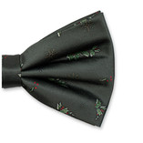 Groene Kerst Vlinderstrik Hulst - Thumbnail 2