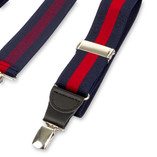 Gestreepte bretels navy/ rood - Thumbnail 3