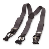 Luxe donkergrijze bretels - Thumbnail 3